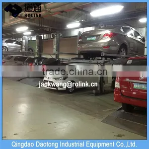 Direct China Factory Easy Lifting Two Post Parking Lift thumbnail-6