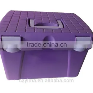 Plastic Black Grooming Box/equestrian/tool thumbnail-2