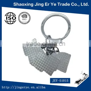 Custom USA Flag Shaped Metal Keychains thumbnail-3