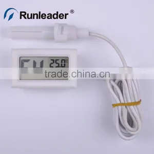 Indoor LCD Hygrometer Temp Tester Clock thumbnail-3