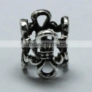 Lead Free Nickle Free Pdora Silver Tarnish Zinc Alloy Beads for Bracelets and Necklaces thumbnail-6