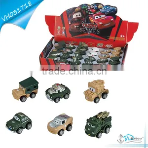 Hot Vinyl Army Pull Back Car Toy for Boy thumbnail-1