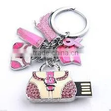 Intelligent Jewellery 8GB USB Flash Drive Keyring Handbag Usb Pendrive thumbnail-3