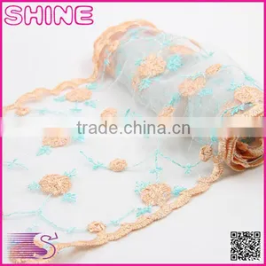 Customized Fancy Simple Elegant Noble Customized Pastoralism Flowers DIY Decoration Lace Roll thumbnail-2