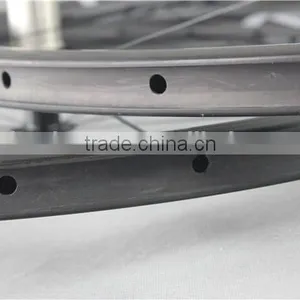 Wide Carbon Fiber Wheelset 40mm Carbon Clincher Wheelset W40C thumbnail-5