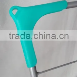 Folding Metal Garment Rack High Quality Collapsible Clothes/Towel Hanger thumbnail-4