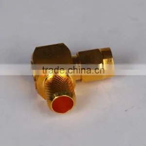SMA Male 90 Degree 5D-FB LMR300 Cable Connector thumbnail-2