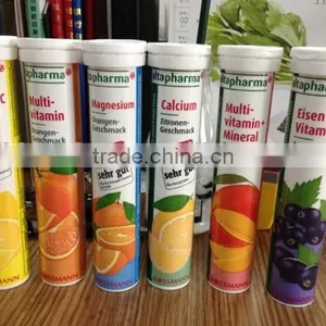 Plastic Effervescent Tablet Tube/bottle for Tablet Candies thumbnail-1