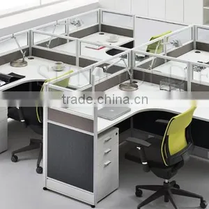 Modern 4 Person Workstation Cubicles Furniture (SZ-WSB405) thumbnail-3
