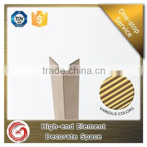 2016 Latest Golden L Angle Aluminum Corner Guard for Edge thumbnail-5