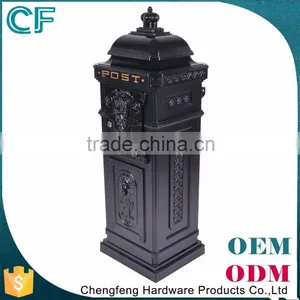 The Most Popular Style In Europe Die Casting Aluminiun Free Standing Mailbox Posts For Sale From China thumbnail-6