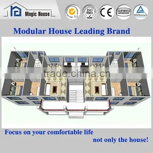 Fast Assembling Modern Prefabricated House/prefab Villa/mobile Villa thumbnail-2