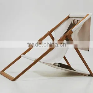XZ Shape Folding Wooden Light Weight Beach Chair thumbnail-4