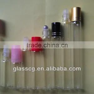 Amber Glass Roll on Bottle Wholesale thumbnail-2