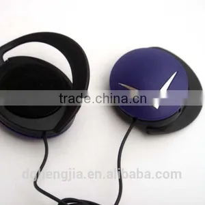Best Selling Products 2015 China Wholesale Wired Ear Hook Ear Hanging Headphones With Mic thumbnail-5
