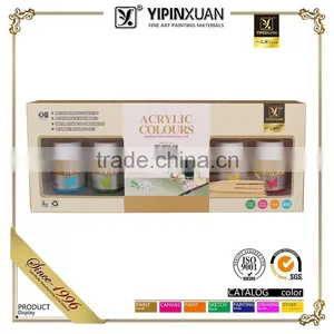 Hot Sell Non-toxic 12 Color Art Colour Acrylic Paint thumbnail-1