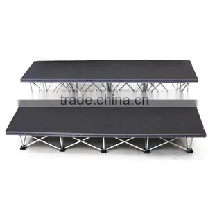 Exhibition Cheap Portable Stage Deck, Stage Platform With Foldable Riser thumbnail-1