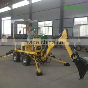 Runsing Machinery Co., Ltd Designed Towable Mini Excavator/22HP Engine Quality Choice thumbnail-2