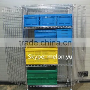 Factory Direct Sales Chrome/Stainless Steel Security Cage/Wire Shelving Cage thumbnail-6
