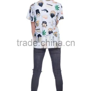 OEM Brand New 3D Print Emoji Gun Latest Women T Shirt thumbnail-6
