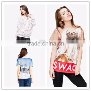 2015 Spring and Summer 2015 High Quality Hot Sexy Photo New Style Fashion T-shirt Printing Machine thumbnail-6