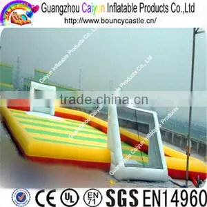 Exciting Sports Equipment Inflatable Football Field Soccer Pitch for Sale thumbnail-3