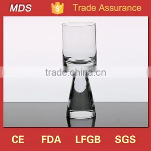 High Quality Blown Small Cone Shaped Stem Red Wine Glass thumbnail-1