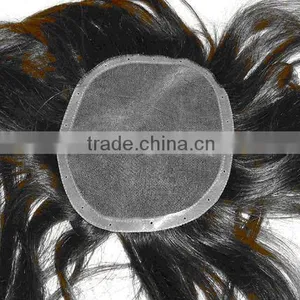 China Natural Human Hair Men's Toupee Custom-made, Men Toupee Hair, Human Hair Toupee thumbnail-1