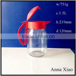 Factory Direct 1.5L Glass Water Pitchers on Sales thumbnail-3