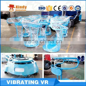 Professional Virtual Reality 5D9D Roller Coaster Simulator Stand Vibrating VR thumbnail-4