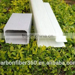 Factory Price Pultruded Fiberglass Product, Fiberglass Profiles thumbnail-1