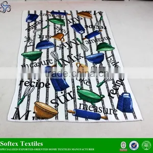 Cheap Microfiber Tea Towel,Complete Sets of Series of Printed Tea Towel thumbnail-4