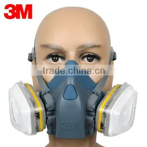 Genuine 3M 7502 3m Industrial Face Mask Gas Mask Welding Mask Silicone Mask Half Face Mask Organic Vapor Dust Gas Mask thumbnail-1