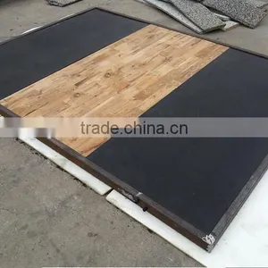 Wooden & Rubber Weightlifting Platform thumbnail-1