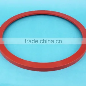 Molded Red Silicone Rubber Ring Silicone Rubber Seal Products thumbnail-2