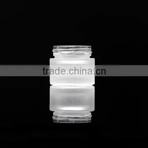 10g Face Cream Empty Bottle Cosmetic Glass Jar Black Cover Mini Jar Frosted thumbnail-3