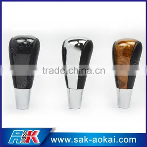 Universal Real 3k Carbon Fiber Gear Shift Knob High Quality thumbnail-1