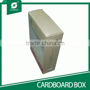 DECORATIVE CARDBOARD PACKING BOX FOR FRUIT WITH PVC WINDOW thumbnail-2