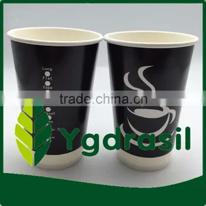 Disposable Paper Cups ,custom Printed Cold Drink Paper Cups, Coffee Paper Cups thumbnail-2