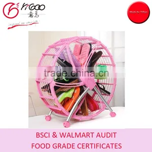 ABS+ALUMINUM Ferris Wheel Designed Shoe Rack,can Keep 20-30 Pair Shoes thumbnail-3