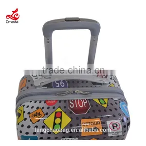 Wholesale ABS Trolley Bag Travelling Luggage Wheeled Flight Case Hard Trolly Bag Cabin Suitcase thumbnail-6
