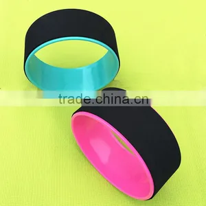 40x15cm Size Factory Wholesale Different Colors Back Training PVC Yoga Wheel thumbnail-3