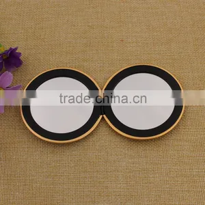 Wholesale Gold Mirror Pocket/ Mini Makeup Compact Mirror With Dancing Girl thumbnail-6
