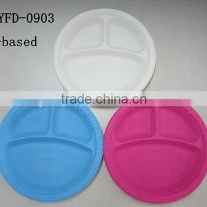 9 Inch Eco-friendly Disposable Dinner Dishes & Plates thumbnail-1