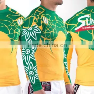 2016 Custom Men's Long Sleeves Rashguard thumbnail-3