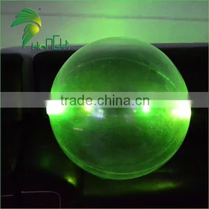 Hongyi New Magic Special 0.18mmPVC Lighting Inflatable LED Balloon For Wedding Decoration thumbnail-3