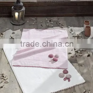 Cotton Embroidery Bathmats thumbnail-1
