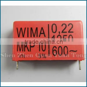 Capacitors WIMA MKP10 0.22UF 1250V thumbnail-1