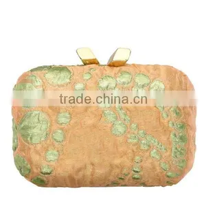 EV1132 Vintage Style Box Clutch Ladies Party Bags Evening Party Bag thumbnail-2