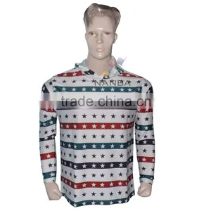 Sublimated Hoodie Sun Protected Long Sleeve Hoodie/ Rash Guard thumbnail-1
